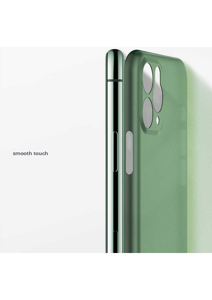 - Iphone 11 Pro Max - Kılıf 1.kalite Mat Ultra Ince Pp Silikon