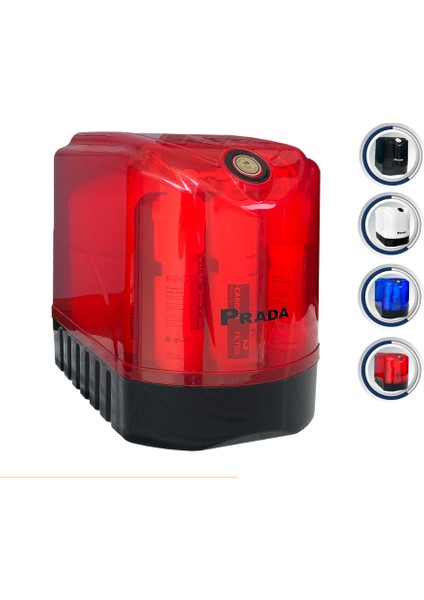 Prada 3.2 Su Arıtma Cihazı Pompalı Kırmızı