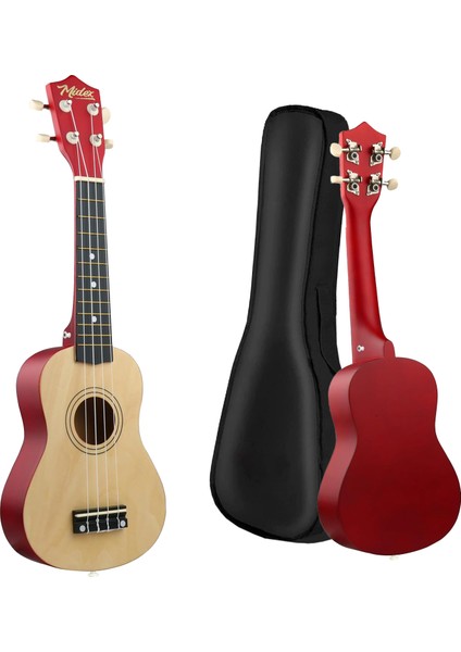 UKX-901NT Naturel Soprano Ukulele (Askı Çanta Metod Pena)