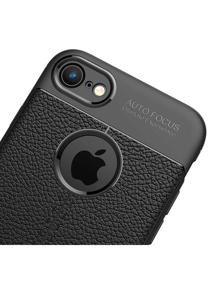 - Apple iPhone 6 - Kılıf Auto Focus Karbon Niss Silikon Kapak - Siyah