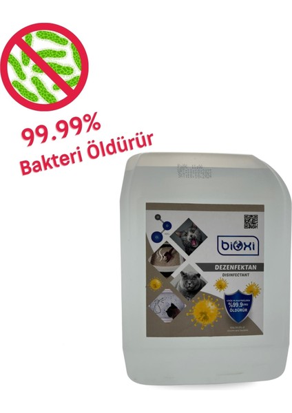 ® Evcil Hayvanlar Için Koku Giderici Dezenfektan Parfümsüz 5 Lt | %100 Doğal ve Güvenli Kullanım