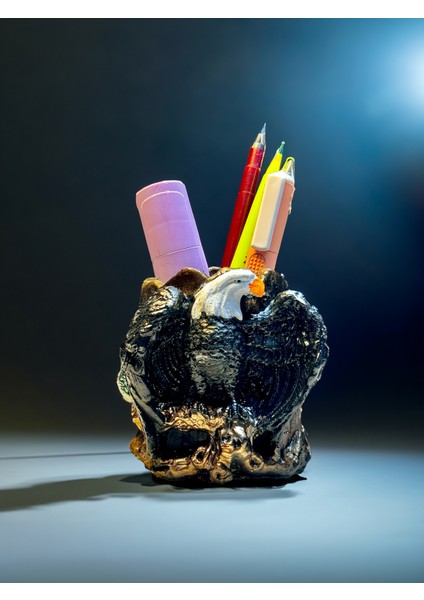 El Yapımı Kara Kartal Kalemlik