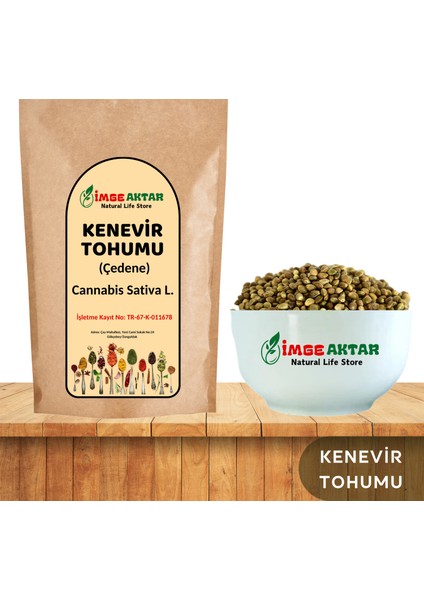 Kenévir Tohumu-Çedene-Kendir Tohumu 100G