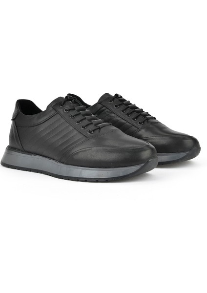 Erkek Deri Sneaker 143423Z65 Siyah fiyatları