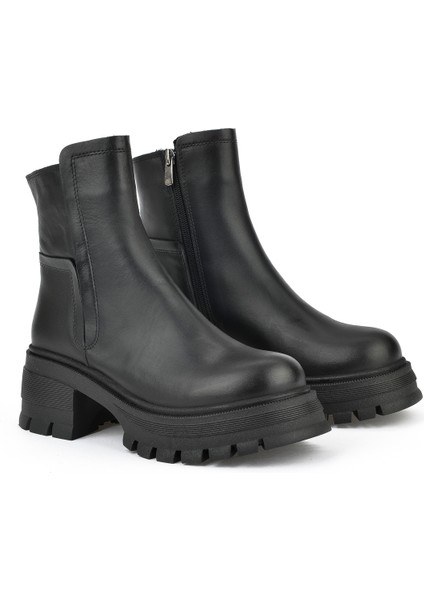Kadın Deri Bot 143359Z615 Siyah fiyatları