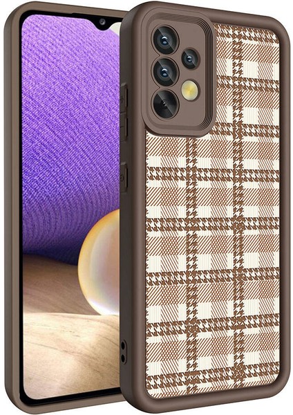 - Samsung Galaxy A32 4G - Kılıf Kamera Korumalı Baskılı Arka Yüzey Klas Kapak - Siyah - T32282 fiyatları