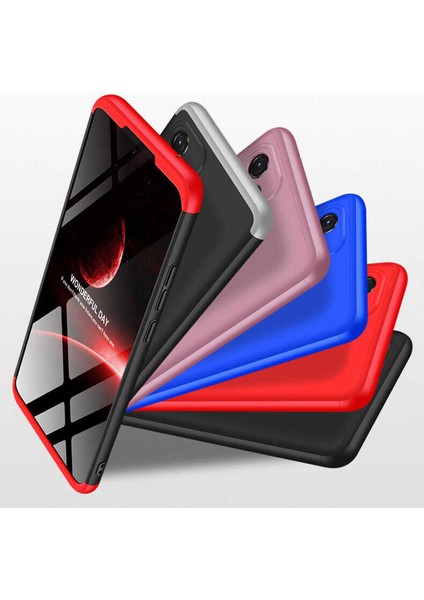 - Samsung Galaxy A32 4G - Kılıf Parmak izi Yapmayan 3 Parça Ays Kapak - Mavi - T16723 fiyatları