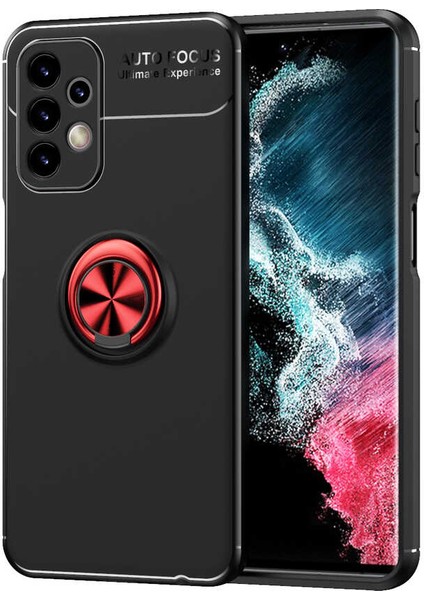 - Samsung Galaxy A23 - Kılıf Yüzüklü Karbon Ravel Silikon Kapak - Siyah fiyatları
