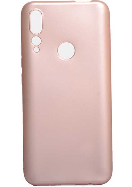 Huawei Y9 Prime 2019 Kılıf Mat Soft Premier Silikon Kapak Lacivert