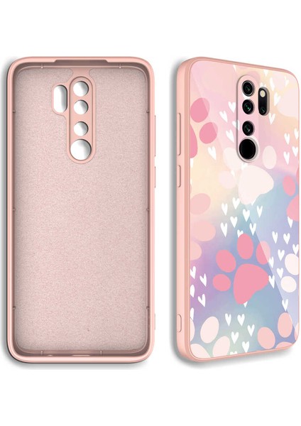 noktaks - Xiaomi Redmi Note 8 Pro - Kılıf Kamera Korumalı Desenli Sert Silikon Epoksi Kapak - NO3 - T23697 modelleri