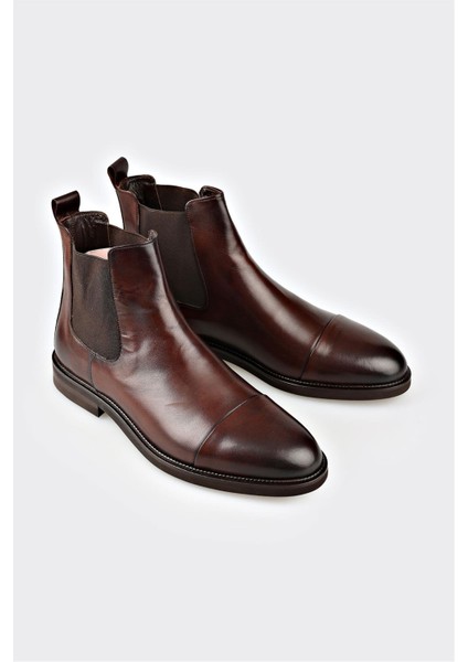 Kahve Deri Erkek Klasik Bot fiyatları