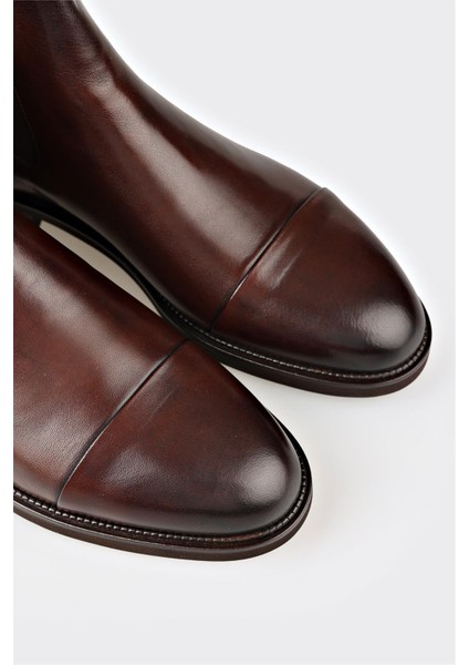 Kahve Deri Erkek Klasik Bot fırsatları