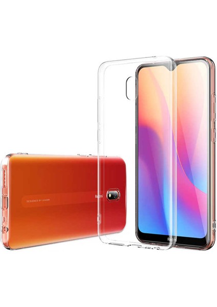 Xiaomi Redmi 8A Kılıf Şeffaf Soft Slim Fitt Süper Silikon Kapak