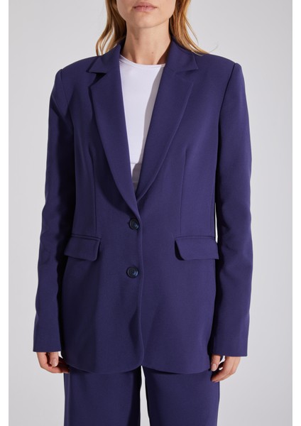 Çift Düğmeli Yırtmaçlı Astarlı Blazer Ceket modelleri