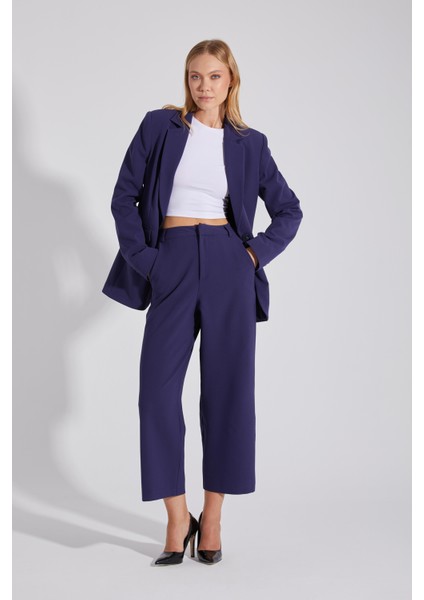 Çift Düğmeli Yırtmaçlı Astarlı Blazer Ceket fırsatları