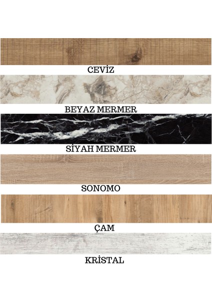 Selena 4lü Zigon Sehpa Ahşap Ayaklı Salon Seti Çay Sehpası Kristal