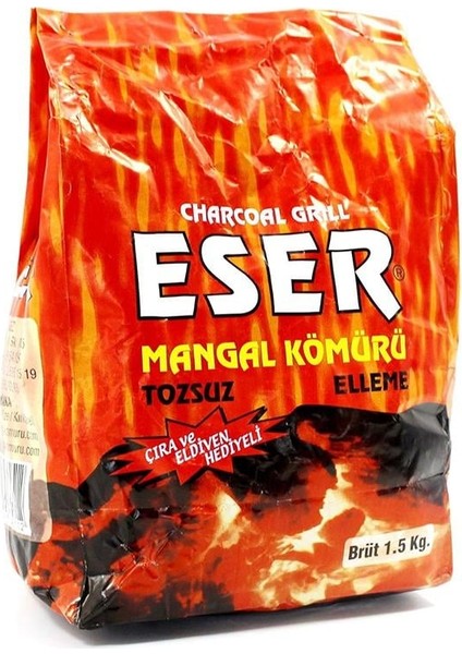 Mangal Kömürü 1,5 Kg - Tozsuz