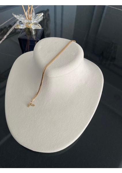 14 Ayar Altın Balıksırtı Bileklik 3.90 GRAM