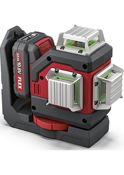 Alc 3/360-G/R 10.8 Alıcı Modlu 360 Derece Çapraz Çizgili Yeşil Işıklı