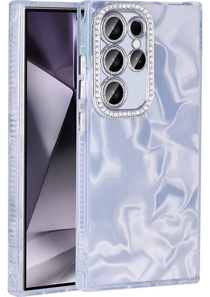 - Samsung Galaxy S24 Ultra - Kılıf Airbagli Parlak Taş Detay Tasarımlı Esila Kapak - Pembe - T32891 fiyatları