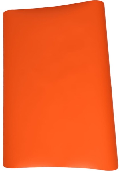 Mat Turuncu Renk Dayanıklı Araç Motor Mobilya Kaplama Folyosu 126Cm X1 Metre