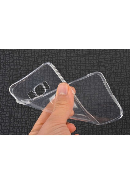 - Samsung Galaxy S8 - Kılıf Koruyucu Esnek İmax Silikon - Renksiz fırsatları