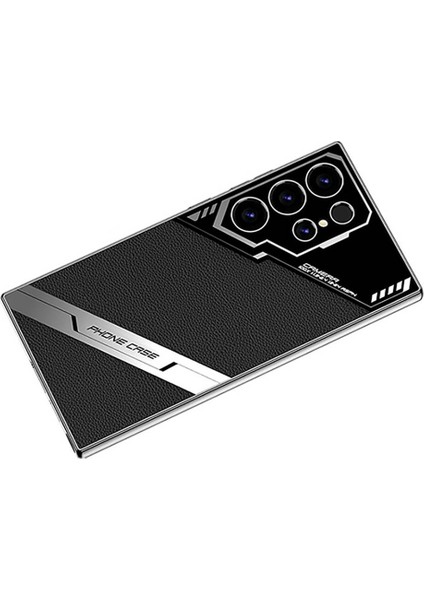 - Samsung Galaxy S24 Ultra - Kılıf Kamera Korumalı Suni Deri Tasarım Yeni Seri Procase Kapak - Siyah indirimleri