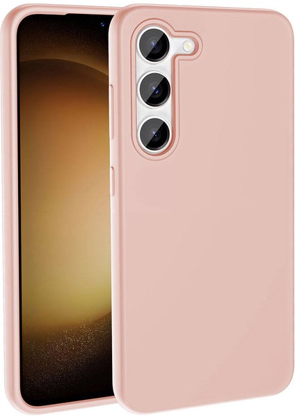 - Samsung Galaxy S23 - Kılıf Magsafe Şarj Özellikli Sıvı Teknolojili Silinebilir Sert Kivi Kapak - Pembe - T32423