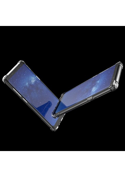 Samsung Galaxy Note 8 Kılıf Kenar Köşe Korumalı Nitro Anti Shock Silikon