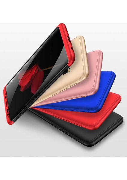 - Samsung Galaxy S9 - Kılıf Parmak izi Yapmayan 3 Parça Ays Kapak - Gold - T1735 indirimleri