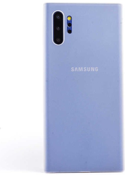 Samsung Galaxy Note 10 Plus Kılıf 1.kalite Mat Ultra Ince Pp Kapak Beyaz