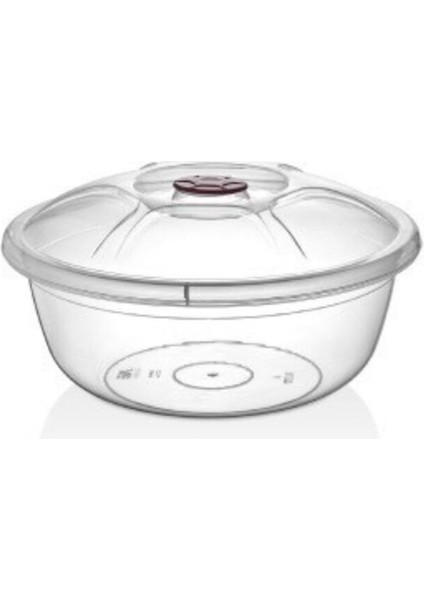 0 No Hamur Leğeni Şeffaf 3,5 Lt