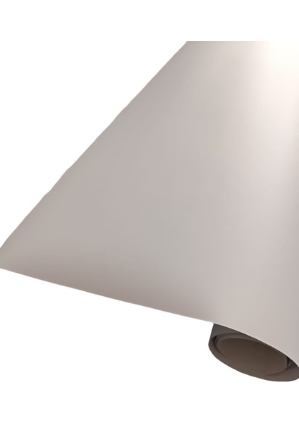 Mat Beyaz Renk Dayanıklı Araç Motor Mobilya Beyaz Eşya Kaplama Folyosu 126Cm X1 Metre