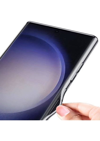 - Samsung Galaxy S23 Ultra - Kılıf Kamera Korumalı Karbon Tasarım Yeni Seri Procase Kapak - T32315