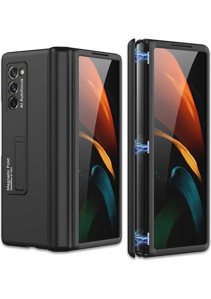 - Samsung Galaxy Z Fold 2 - Kılıf Koruyucu M-Magnet Kılıf - T20119