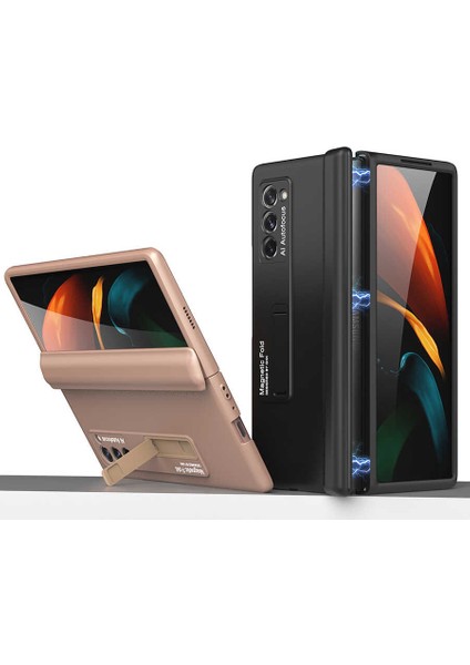 - Samsung Galaxy Z Fold 2 - Kılıf Koruyucu M-Magnet Kılıf - T20119 fiyatları