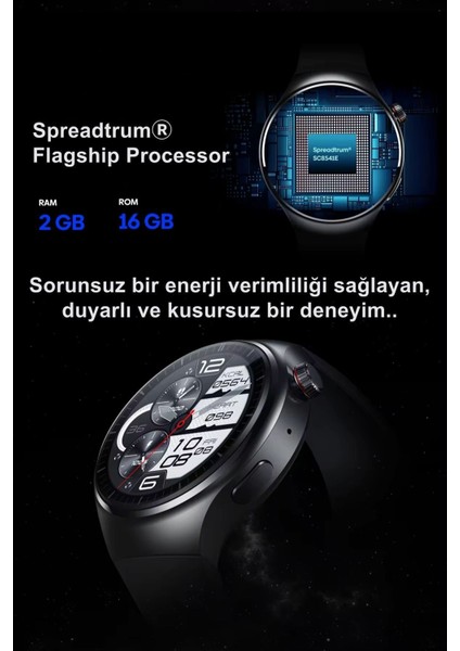 N61 Akıllı Saat 45MM Amoled Ekran Akıllı Kol Saati