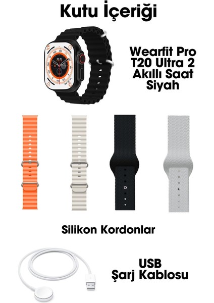 T20 Ultra 2 Akıllı Saat 49MM Tft Ekran Akıllı Kol Saati