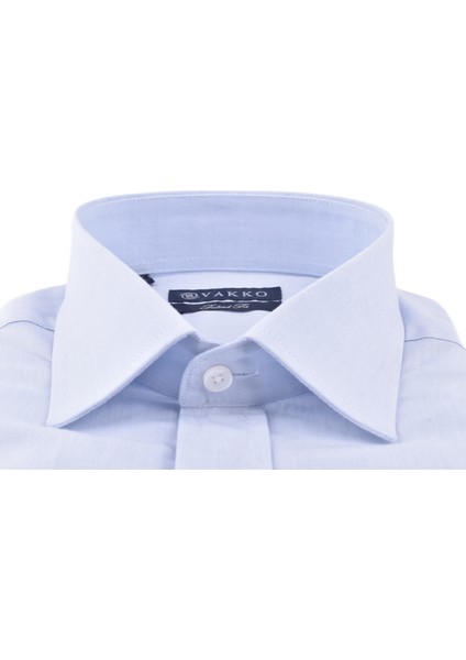 1209052 V.Silim Fit Gömlek/açık Mavi/42 fırsatları