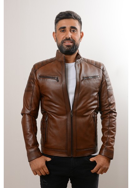 Erkek Taba Hakiki Deri Ceket fiyatları