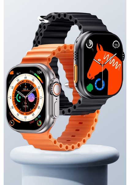 S10 Ultra 2 Akıllı Saat 7 Kordonlu 49MM Miniled Ekran Akıllı Kol Saati