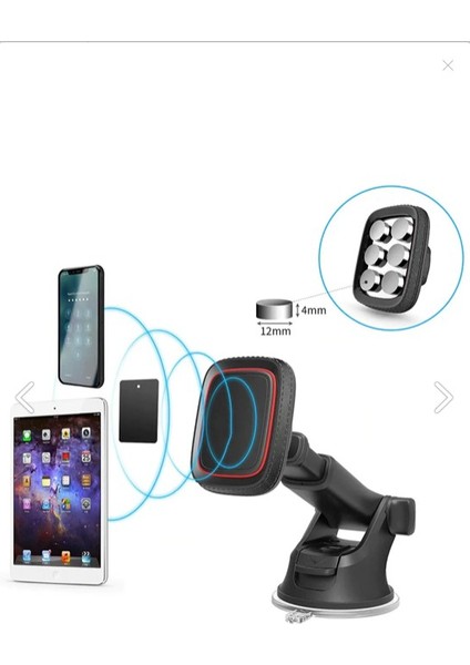 Manyetik Mıknatıslı Akrobat Araç Telefon Tutucu Vantuzlu Cam Göğüs Yapışan Manyetik Vantuzlu fiyatları