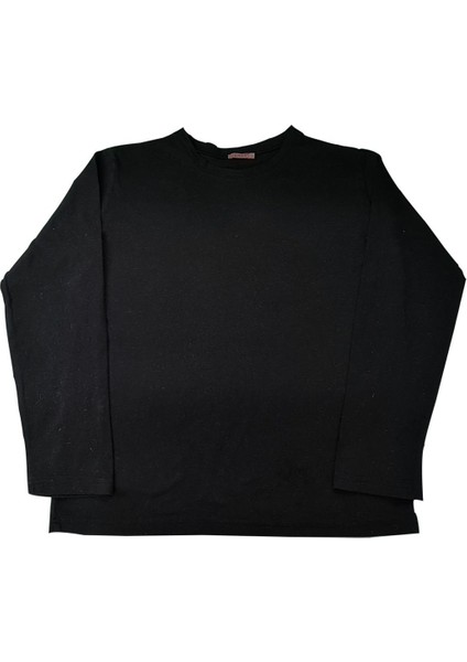 Düz Siyah Dar Kalıp Erkek Tişört fiyatları