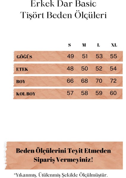 Düz Siyah Dar Kalıp Erkek Tişört modelleri