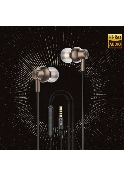 Er-10 Sq Surround 3D Hi-Res Magnetik Özellikli 3.5 mm Kablolu Kulak İçi Kulaklık - Siyah fırsatları