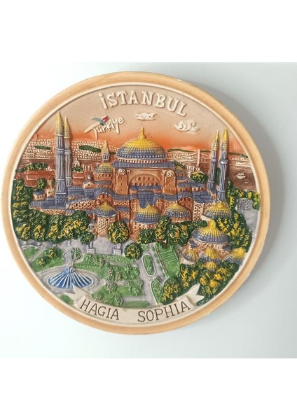Istanbul Seramik Tabak Ayasofya Cami Duvar Masa Süsü Dekor 17099 modelleri