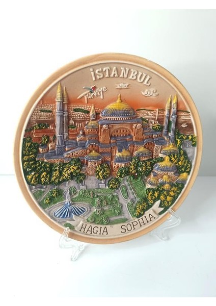 Istanbul Seramik Tabak Ayasofya Cami Duvar Masa Süsü Dekor 17099 fırsatları