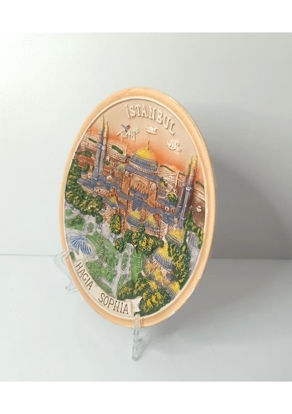Istanbul Seramik Tabak Ayasofya Cami Duvar Masa Süsü Dekor 17099 indirimleri