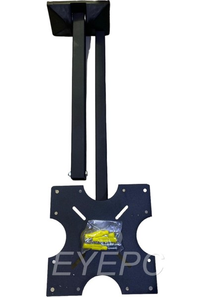 32''inç LCD LED Tv ve Monitör Hareketli Tavan Askı Aparatı- Uzun Kol 110 cm Kısa 60CM