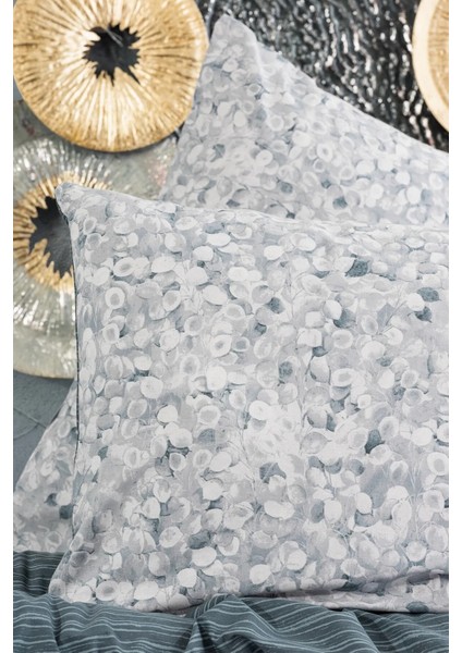 Minimal Molly Antrasit %100 Pamuk Çift Kişilik Lastik Çarşaflı Nevresim Takımı fiyatları